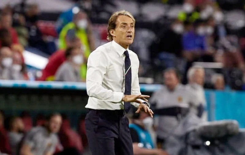 HLV Roberto Mancini và Azzurri tiếp tục gây ấn tượng mạnh mẽ. Ảnh: Getty Images