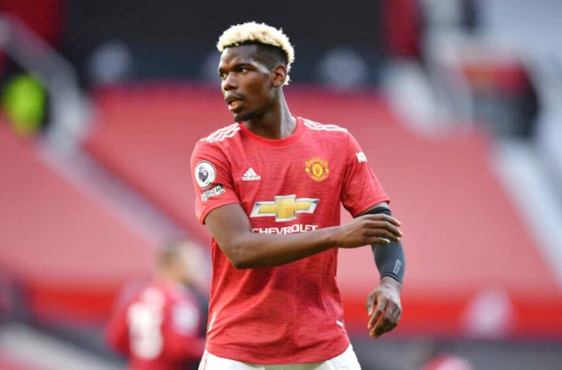 Paul Pogba được cho đã từ chối hợp đồng mới từ Man.United. Ảnh: Getty Images