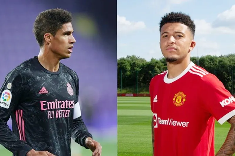 Những tân binh Jadon Sancho và Raphael Varane liệu sẽ giúp Man.United lật ngược dự đoán?