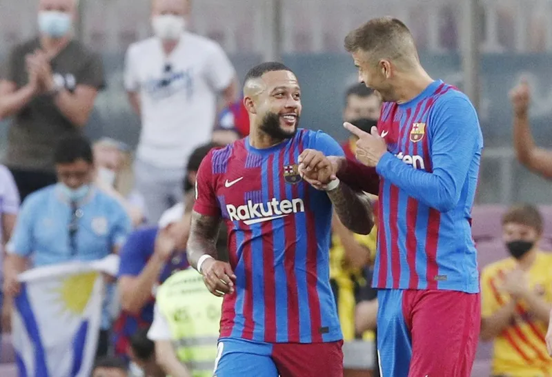 Memphis Depay cho thấy đag hòa nhập rất nhanh ở Barcelona.