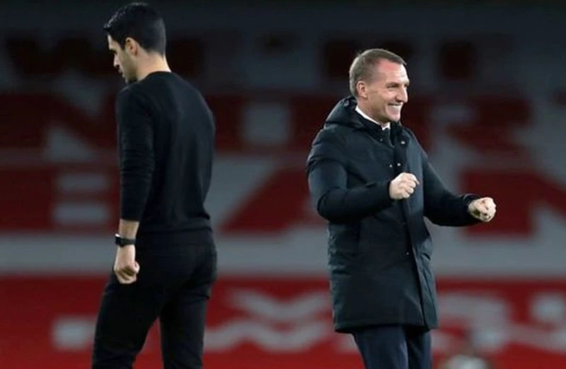 Brendan Rodgers đã khẳng định là một trong những HLV tài năng. Ảnh: Getty Images