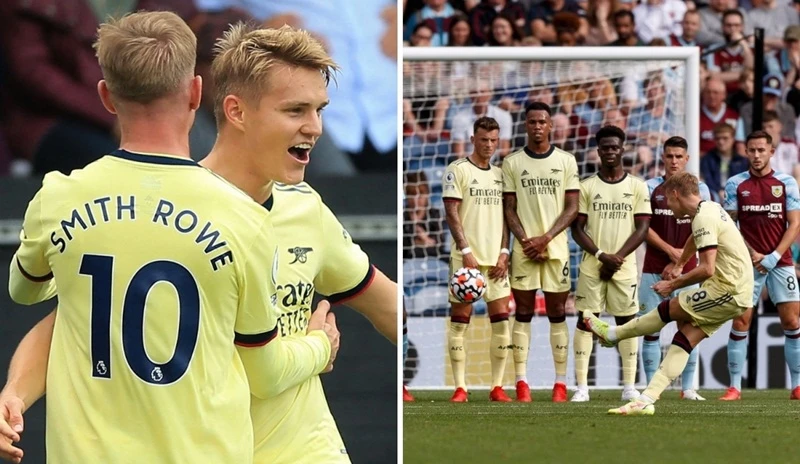 Martin Odegaard và khoảnh khắc trở thành người hùng của Pháo thủ. 