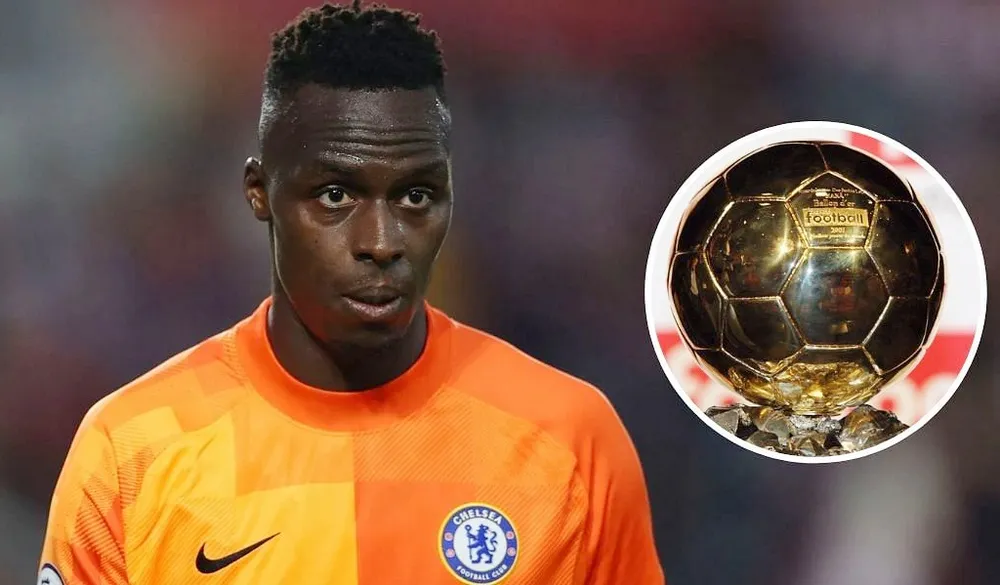 Edouard Mendy thất vọng vì không có tên trong 30 đề cử cho Quả bóng vàng 2021.