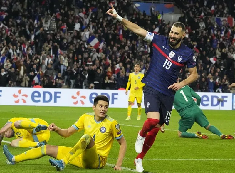 Mbappe ghi “cú poker”, Pháp hủy diệt Kazakhstan và giành vé ảnh 1 Mbappe ghi “cú poker”, Pháp hủy diệt Kazakhstan và giành vé ảnh 1