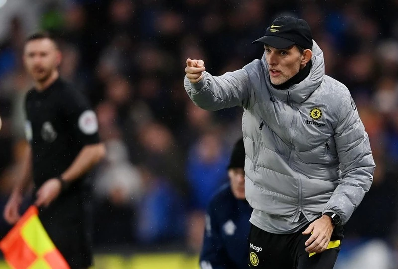 HLV Thomas Tuchel thất vọng vì không được hoãn trận đấu tại Wolves. Ảnh: Getty Images