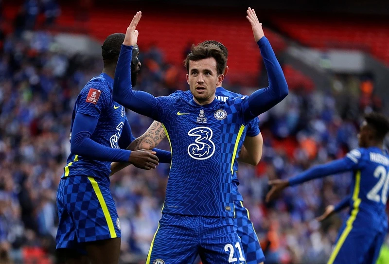 Ben Chilwell đã chơi rất hay trước khi xui rủi chấn thương. Ảnh: Getty Images