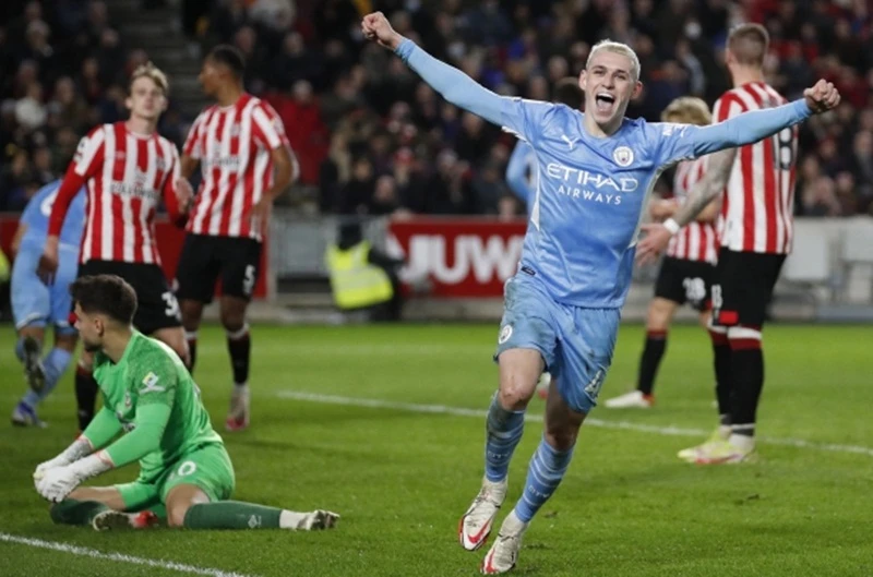 Phil Foden tỏa sáng giúp Man.City giành thêm chiến thắng hệ trọng. Ảnh: Getty Images