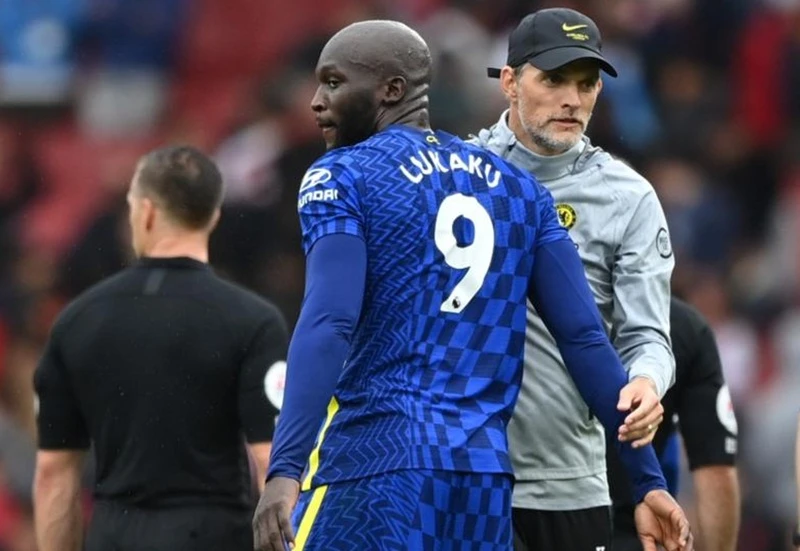 HLV Thomas Tuchel sẽ đối thoại trực tiếp với Romelu Lukaku vào hôm nay. Ảnh: Getty Images