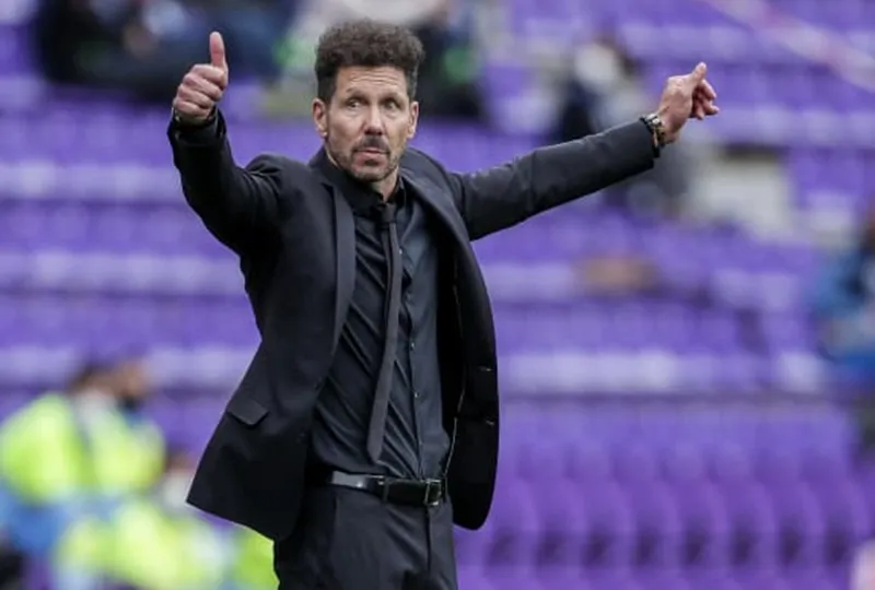 HLV Diego Simeone đang chịu áp lực lớn trong mùa giải sa sút này.