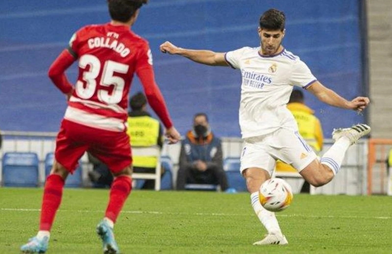 Marco Asensio tỏa sáng với bàn thắng quan trọng giúp Real chiến thắng.