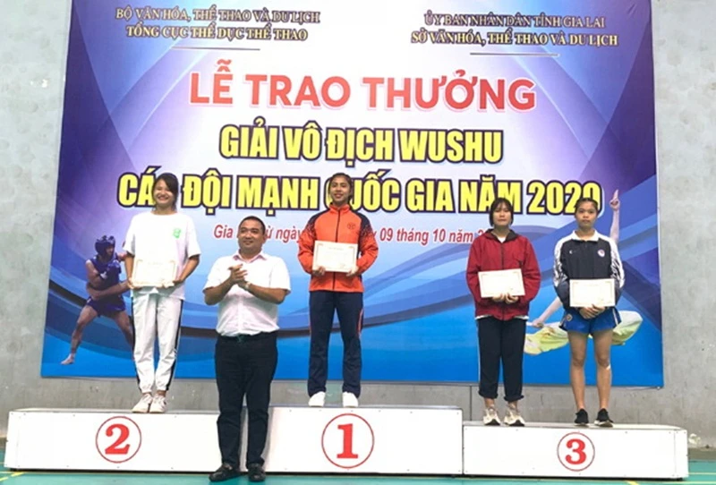 VĐV tuyển quốc gia thi đấu giải các đội mạnh toàn quốc tế tăng cường cọ xát. Ảnh: QUỐC KHÁNH