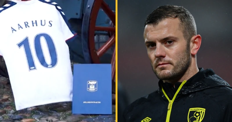 Jack Wilshere vừa ký hợp đồng ngắn hạn với Aarhus. 