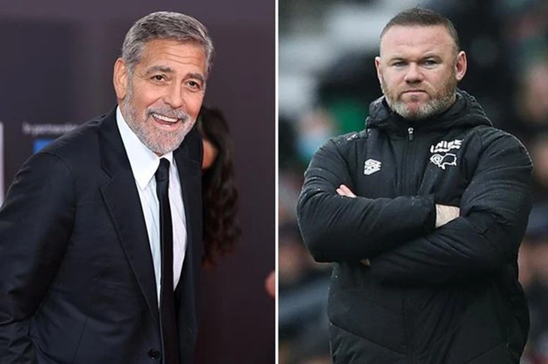 George Clooney bày tỏ ý định mua lại đội bóng do HLV Wayne Rooney dẫn dắt.