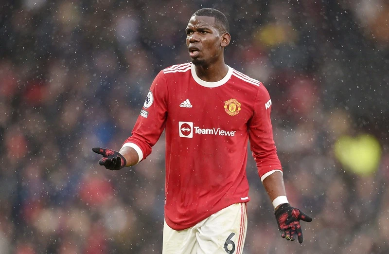 Paul Pogba khó chịu vì nhiều năm không thắng danh hiệu ở Man.United. Ảnh: Getty Images