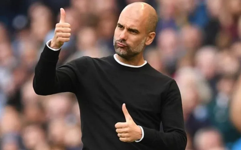 HLV Pep Guardiola tự tin Man.City có thể hướng mùa giải đi theo cách của mình. Ảnh: Getty Images