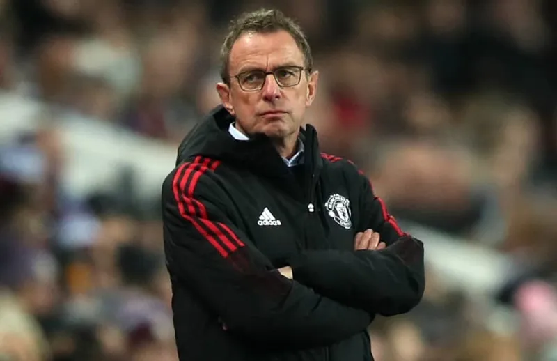HLV Ralf Rangnick tin Man.United sẽ thắng tại Everton vào thứ bảy. Ảnh: Getty Images