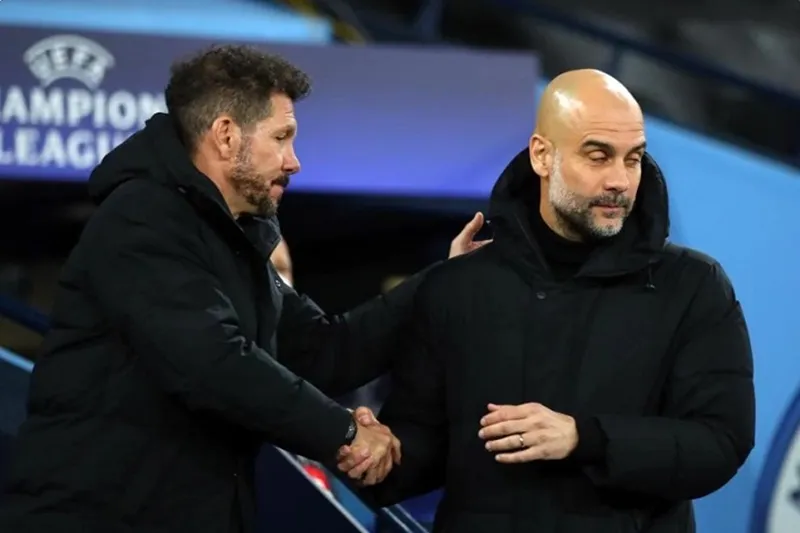 Pep Guardiola cũng phải ngán ngẩm trước cách chơi mà Diego Simeone vận hành.