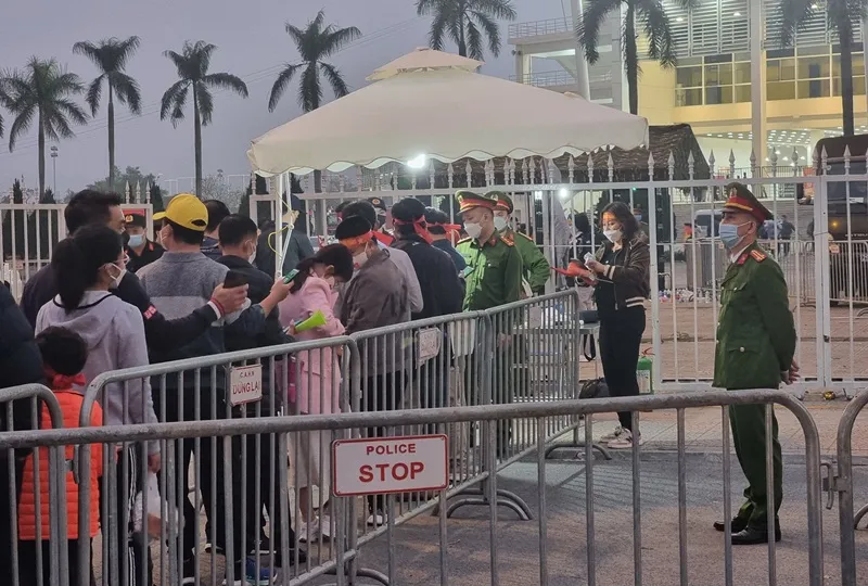 Đảm bảo an ninh trật tự được đề cao khi SEA Games 31 diễn ra. Ảnh: T.THƯ