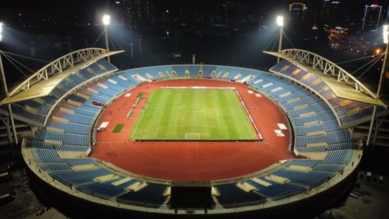 Ban tổ chức SEA Games 31 sẽ tổ chức Lễ thượng cờ tại sân Mỹ Đình. Ảnh: MINH HOÀNG