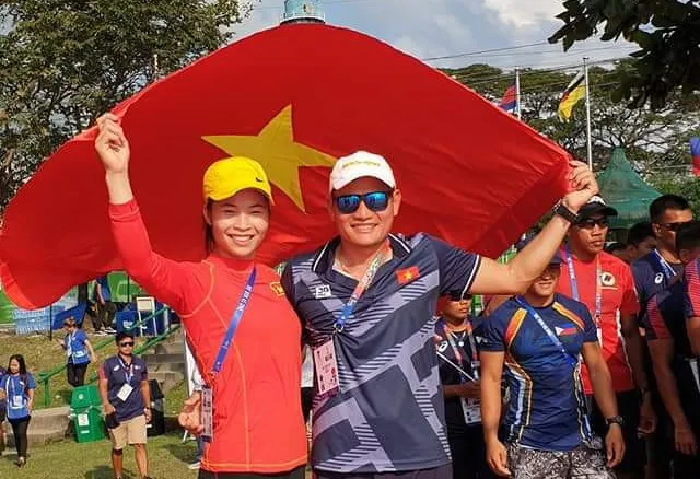 Trương Thị Phương sẽ chuyển thi đấu nội dung ghép ở SEA Games 31. Ảnh: NHẬT ANH
