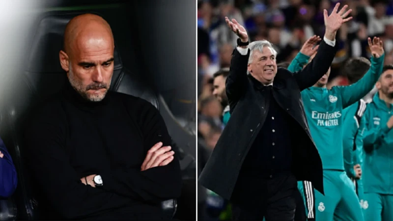 HLV Carlo Ancelotti sau khi khiến Pep Guardiola nín lặng.