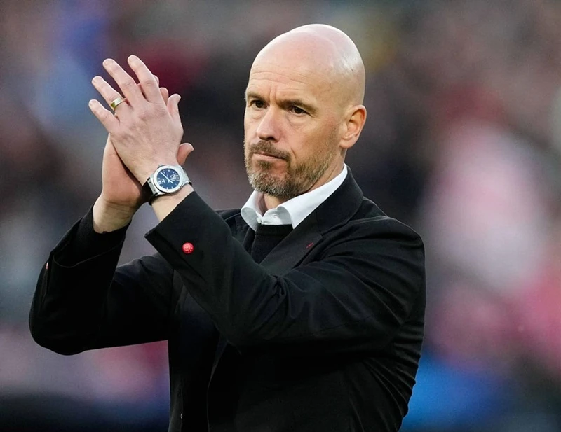 HLV Erik ten Hag tin rằng đến với Man.United là một sự kết hợp tốt. Ảnh: Getty Images