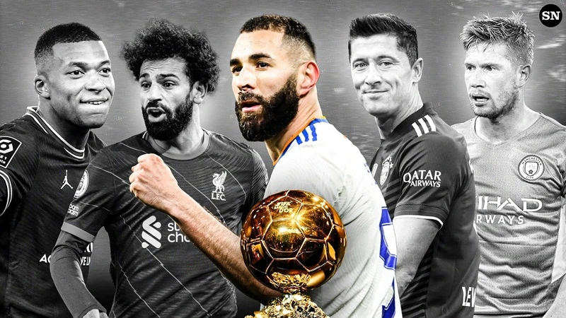 Rõ ràng Karim Benzema đã che mờ tất cả mọi đối thủ ở Quả bóng Vàng 2022.