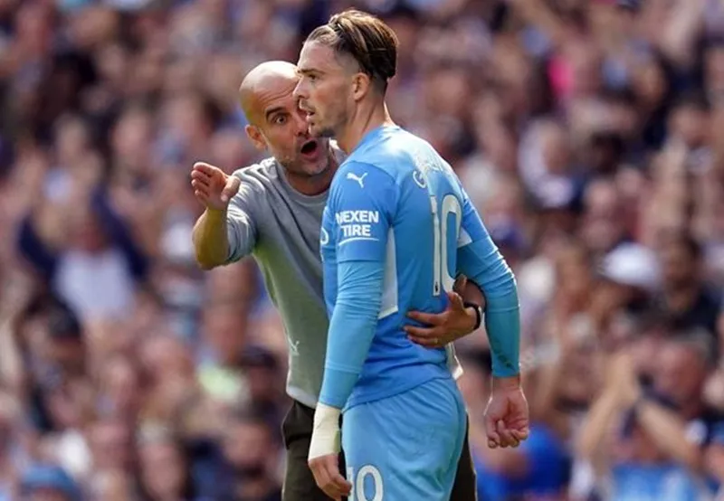 Lối chơi bản năng của Jack Grealish sẽ còn gặp thách thức với HLV Pep Guardiola.