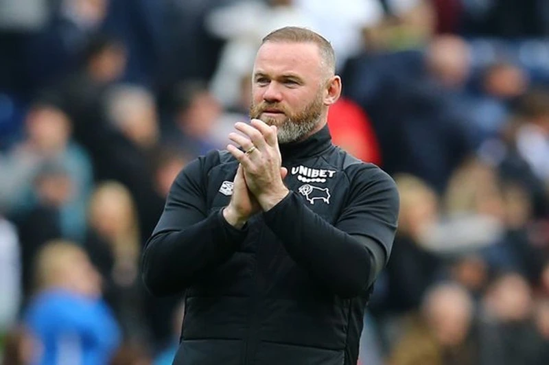 Wayne Rooney kết thúc 18 tháng trải nghiệm khó khăn ở Derby. Ảnh: Getty Images