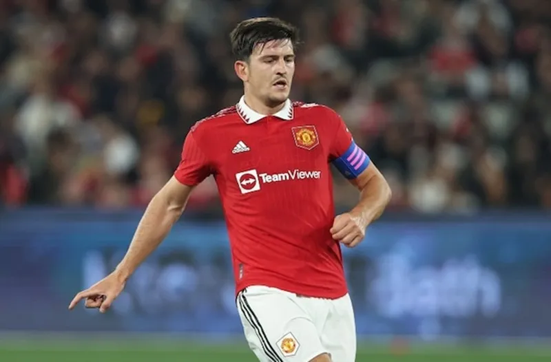Harry Maguire vừa có trận đấu tiên không tốt dưới thời HLV Erik ten Hag.