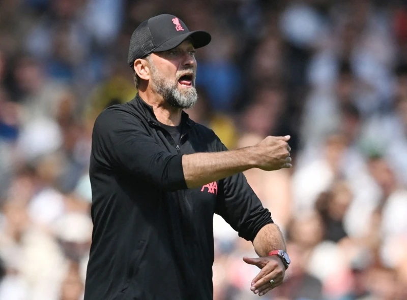 HLV Jurgen Klopp thất vọng với khởi đầu tệ nhất trong nhiệm kỳ. Ảnh: Getty Images