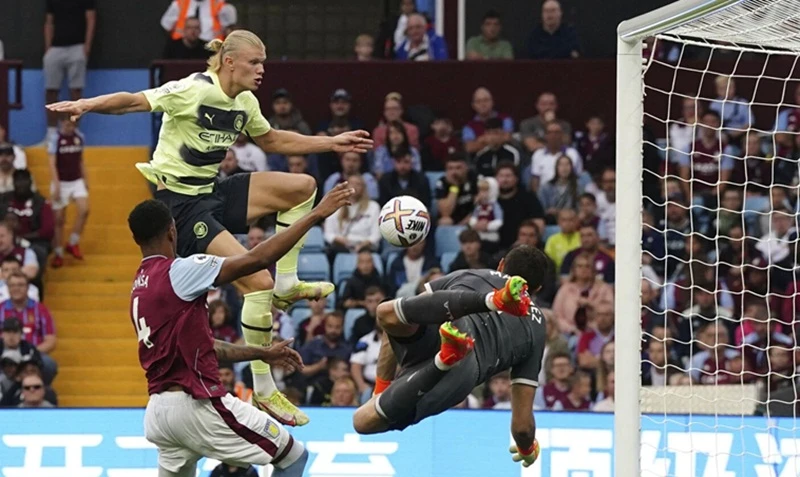 Erling Haaland tiếp tục phong độ ghi bàn tuyệt hảo cho Man.City. Ảnh: Getty Images