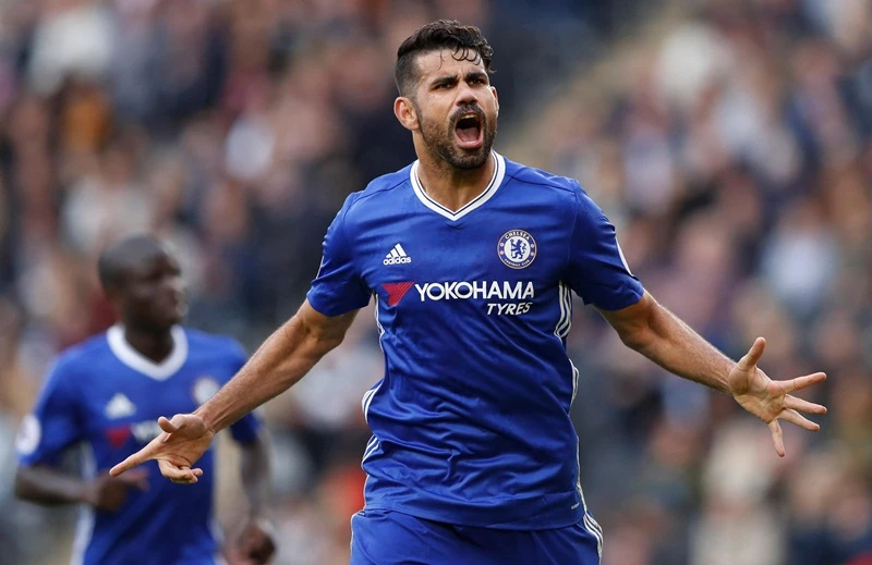 Diego Costa có cơ hội trở lại chơi bóng tại Anh kể từ khi rời Chelsea. Ảnh: Getty Images