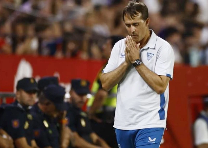 Dù Sevilla đã biết thắng, HLV Julen Lopetegui vẫn đang đối mặt nguy cơ sa thải rất lớn.