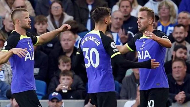 Harry Kane ghi bàn giúp Gà trống tìm lại chiến thắng. Ảnh: Getty Images