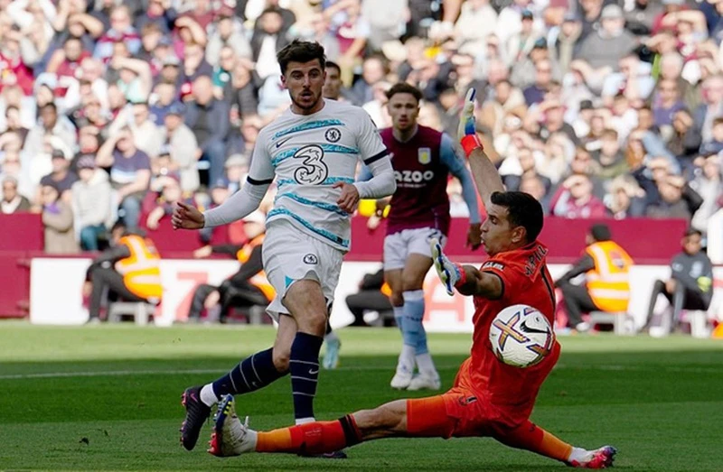 Mason Mount tỏa sáng với cú đúp mang về chiến thắng cho Chelsea. Ảnh: Getty Images