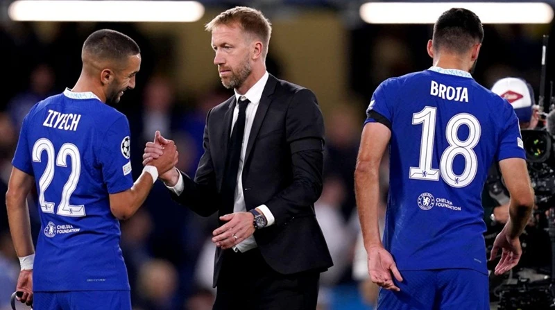 HLV Graham Potter đang dần tạo được dấu ấn ở Chelsea. Ảnh: Getty Images