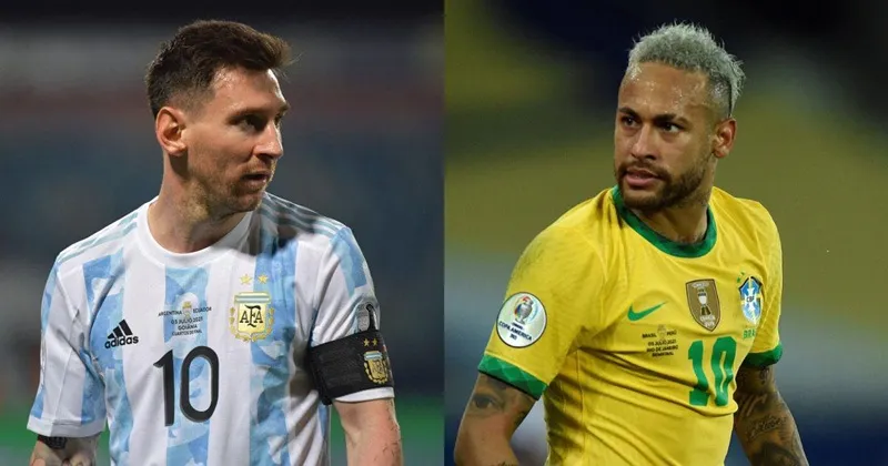 Dẫn đầu 2 đội tuyển mạnh nhất Nam Mỹ là 2 ngôi sao của Paris Saint-Germain, Lionel Messi và Neymar.