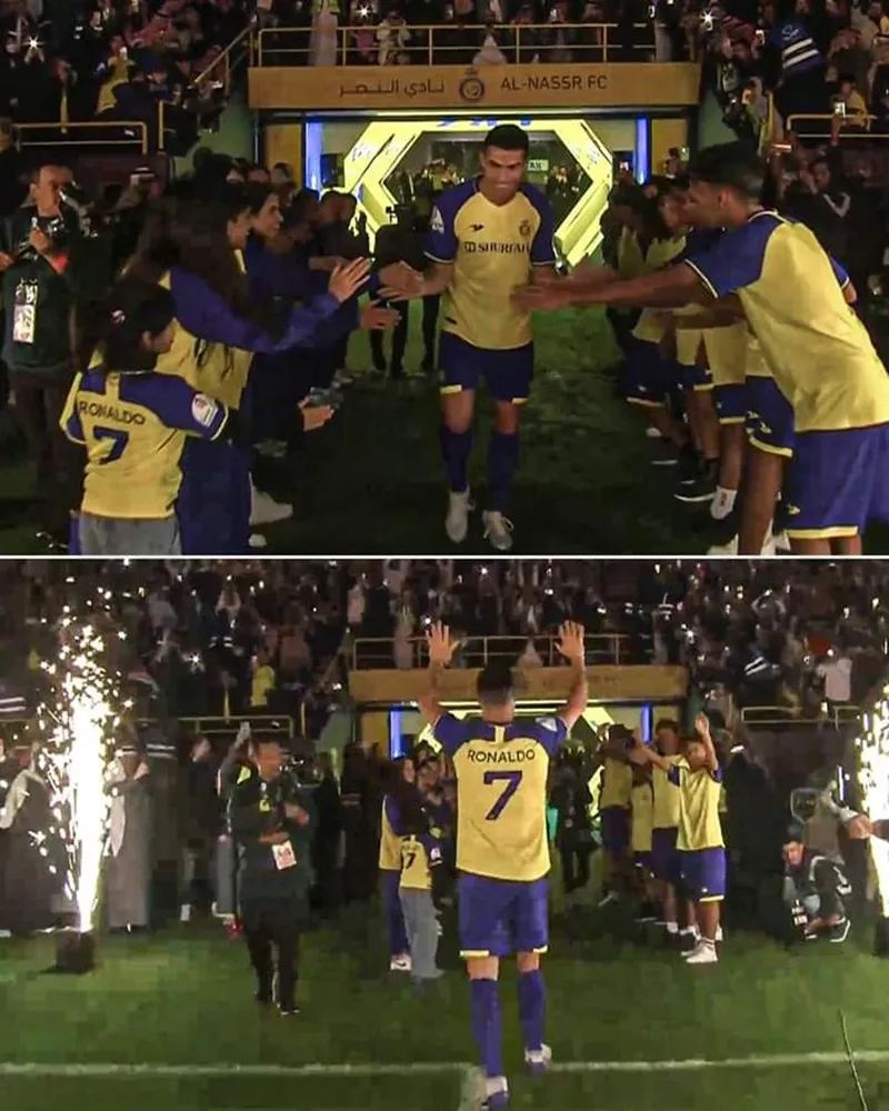 Siêu sao 37 tuổi chính thức ra mắt tại CLB mới Al Nassr của Saudi Arabia vào thứ ba.