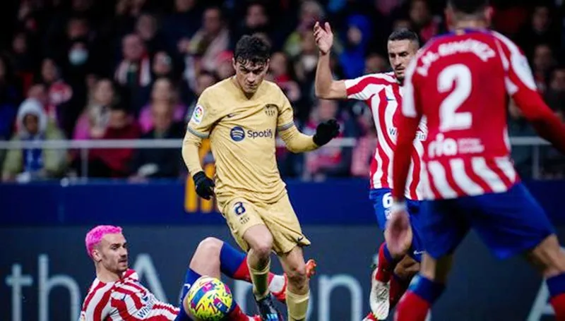 Atletico Madrid vừa để thua 0-1 ngay trước Barcelona ngay tại Wanda Metropolitano.