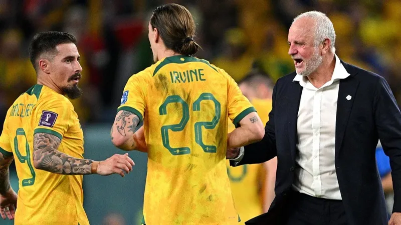 HLV Graham Arnold và tuyển Australia ở kỳ World Cup 2022 thành công.