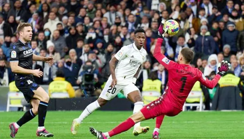 Các chân sút của Real Madrid đã bị khuất phục bởi sự xuất sắc của thủ thành Alex Remiro.