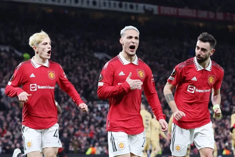 Cầu thủ dự bị Antony là người hùng khi ghi bàn thắng quyết định cho Man.United.
