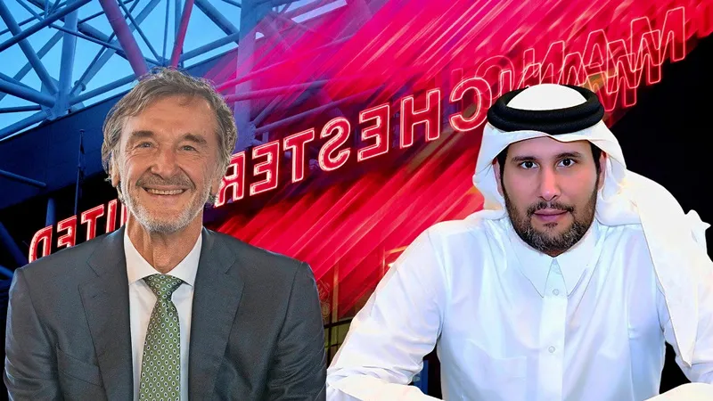 Hai đối tác Sheikh Jassim Bin Hamad Al Thani và Sir Jim Ratcliffe xem ra khó thành công. Hai đối tác Sheikh Jassim Bin Hamad Al Thani và Sir Jim Ratcliffe xem ra khó thành công.
