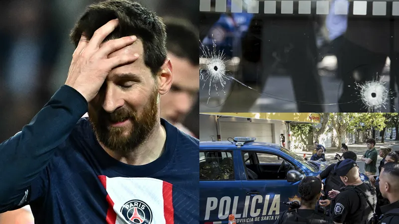 Lionel Messi rất sốc khi nhận thư đe dọa nếu trở về Argentina.