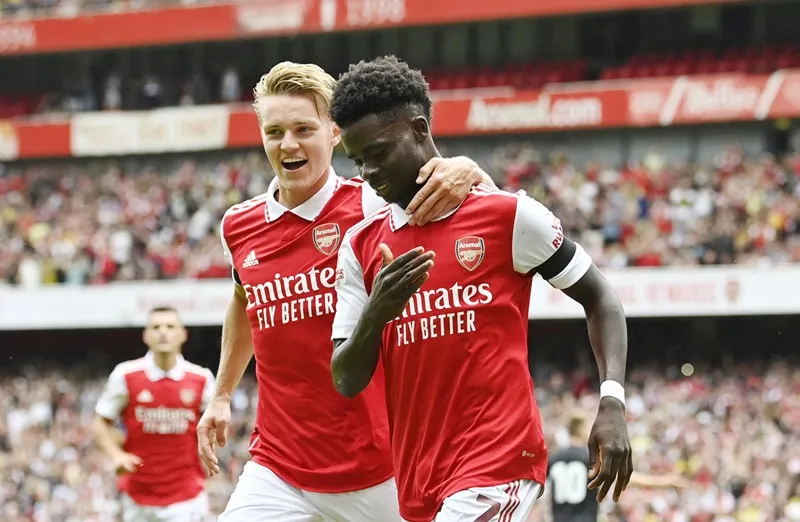 Martin Odegaard và Bukayo Saka là những ngôi sao chịu rủi ro ở vòng loại Euro 2024. Martin Odegaard và Bukayo Saka là những ngôi sao chịu rủi ro ở vòng loại Euro 2024.