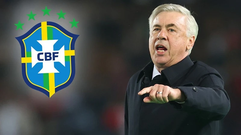 Các tuyển thủ Brazil để cảm nhận rõ khả năng cao Carlo Ancelotti sẽ là HLV mới của Selecao.