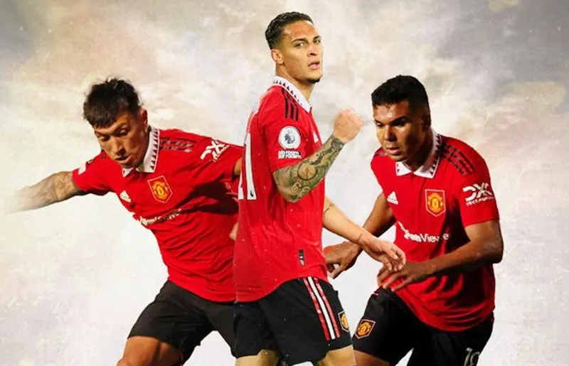 Chi đậm cho các tân binh Antony, Casemiro và Lisandro Martinez nhưng Man.United lại không có nguồn tiền từ Champions League.