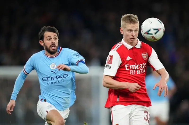 Oleksandr Zinchenko từ Man.City đến để bổ sung đẳng cấp cho đội hình Arsenal.