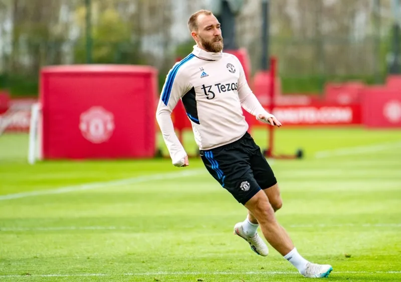 Tiền vệ Christian Eriksen đã trở lại tập luyện đầy đủ và sẵn sàng ra sân kể từ tháng Giêng.